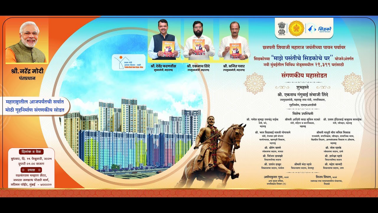 CIDCO LOTTERY 2025