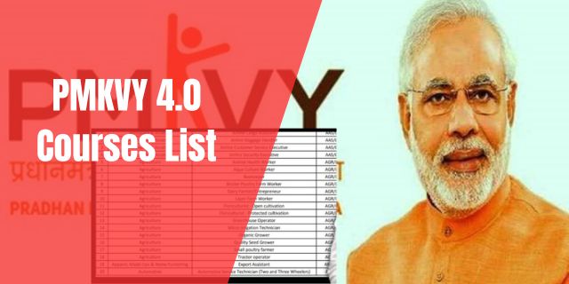 PMKVY 4.0 Courses List