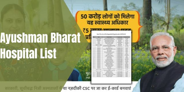 Ayushman Bharat Hospital List