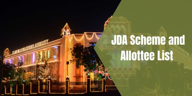 JDA Scheme and Allottee List 