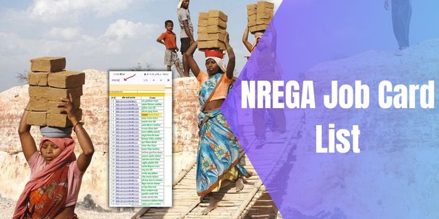 NREGA Job Card List 