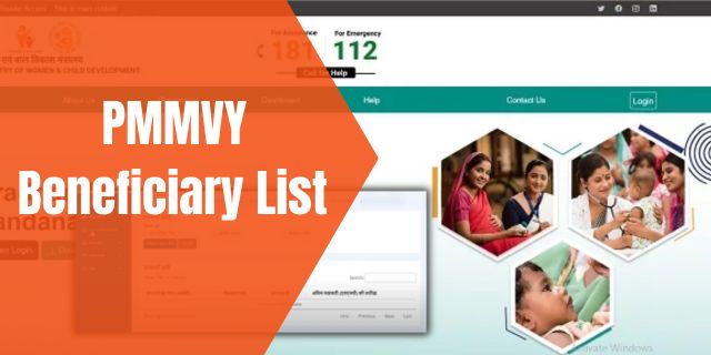 PMMVY Beneficiary List