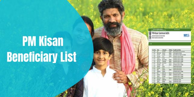 PM Kisan Beneficiary List 