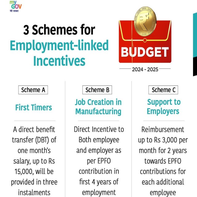 Type of Three Employment Linked Incentive Scheme