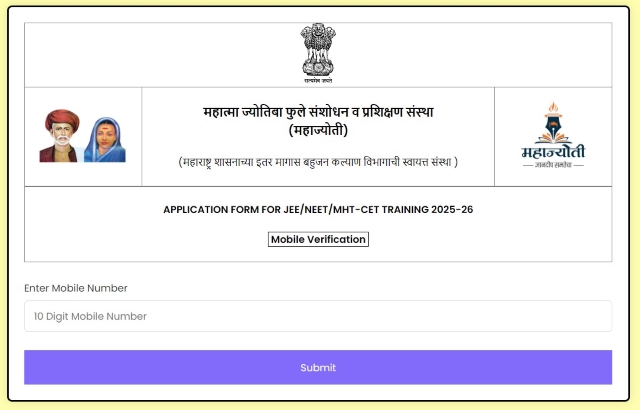 Mahajyoti Tab Registration