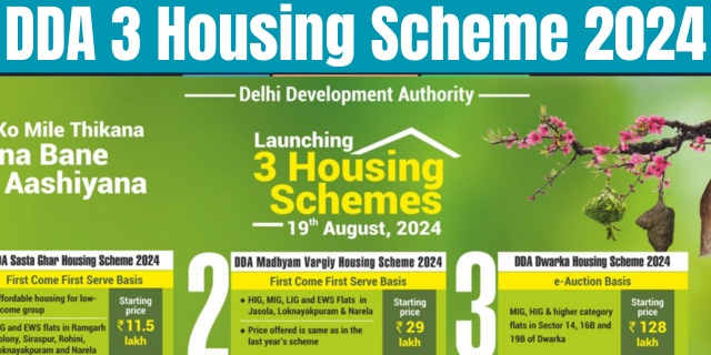 DDA 3 Housing Scheme 2024 Launched