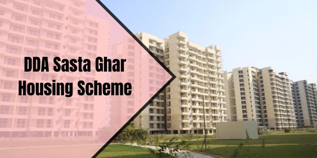 DDA Sasta Ghar Housing Scheme