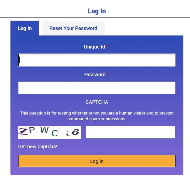 Login Form