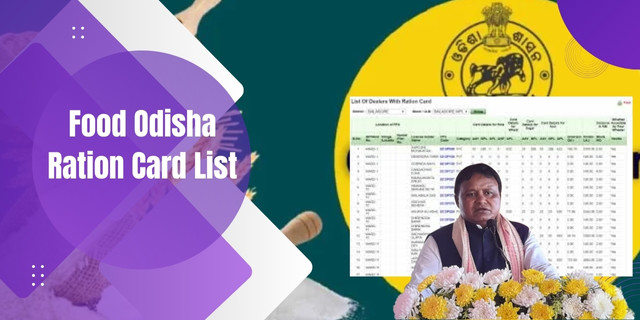 Food Odisha Ration Card List