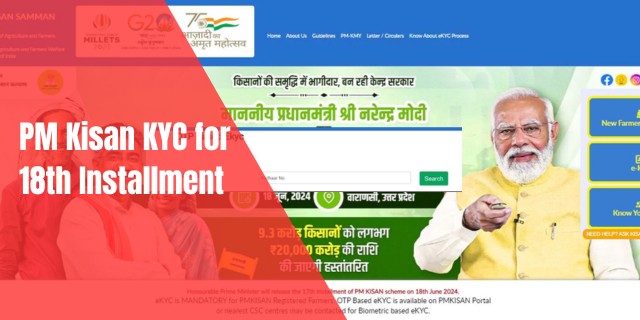 PM Kisan KYC for 18th Installment