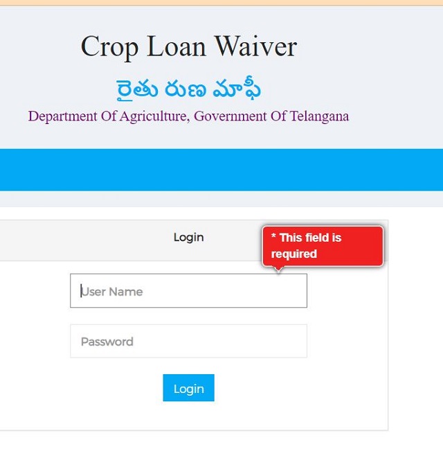 Login Form