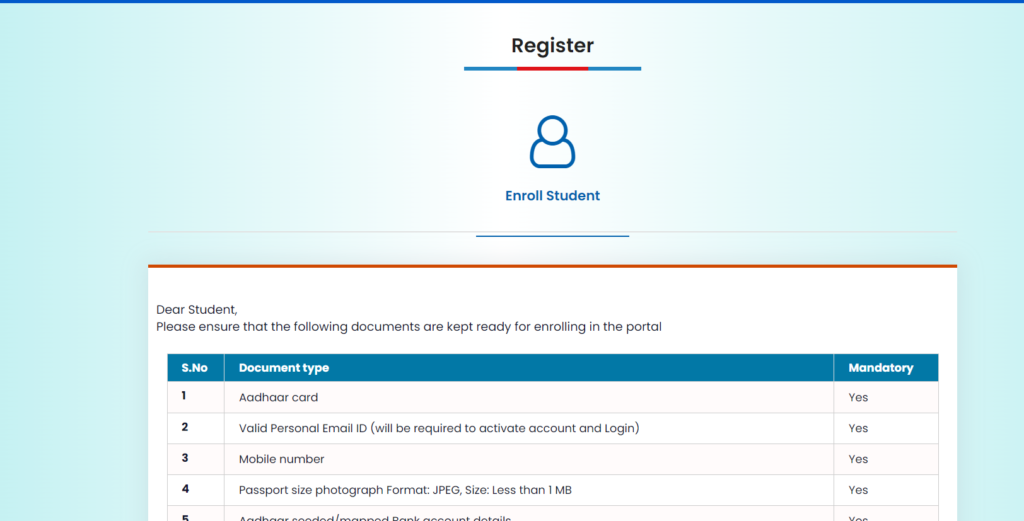 Registration Form