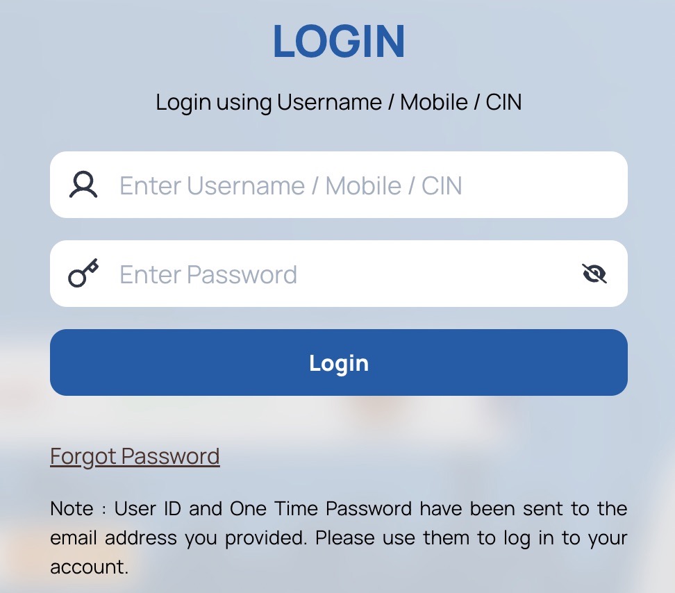 Login Form