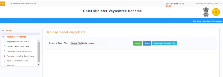 beneficiary data