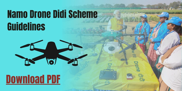 Namo Drone Didi Scheme Guidelines