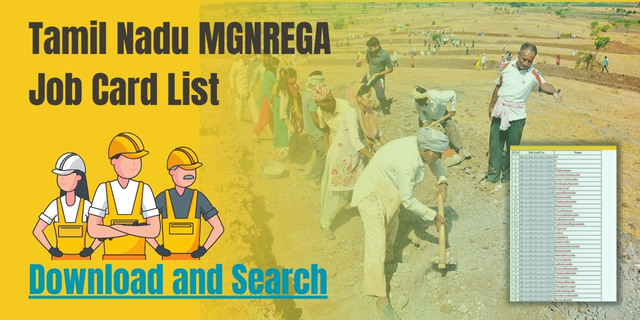 Tamil Nadu MGNREGA Job Card List