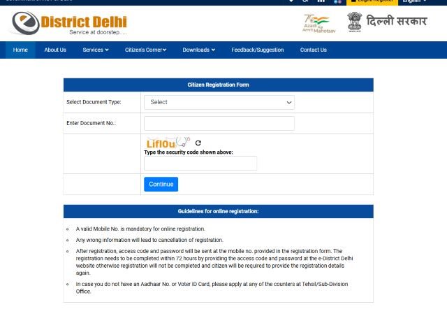 Registration Process