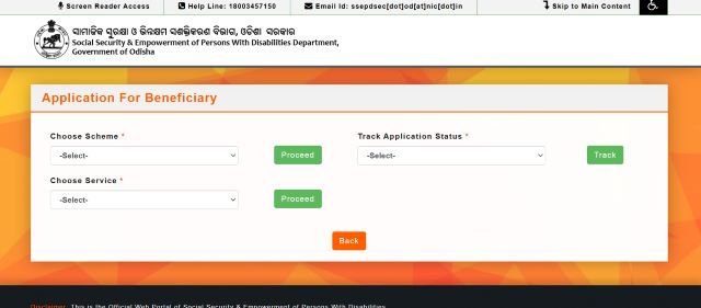 Application For Beneficiary