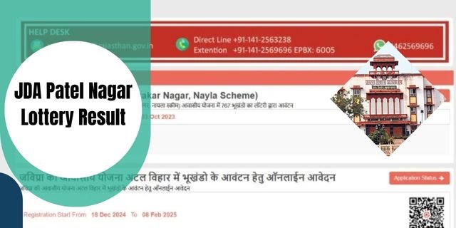 JDA Patel Nagar Lottery Result