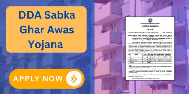 DDA Sabka Ghar Awas Yojana