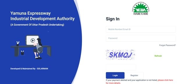 Yeida Residential Plot Scheme Official Website