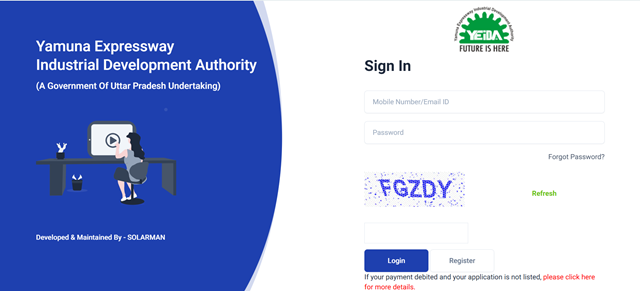 YEIDA Residential Plot Scheme Official Website