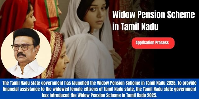 Widow Pension Scheme in Tamil Nadu