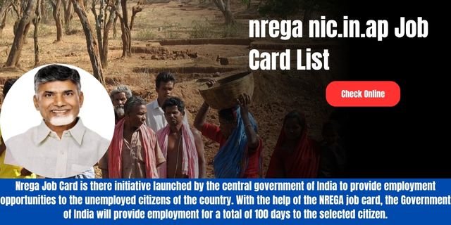 nrega nic.in.ap Job Card List