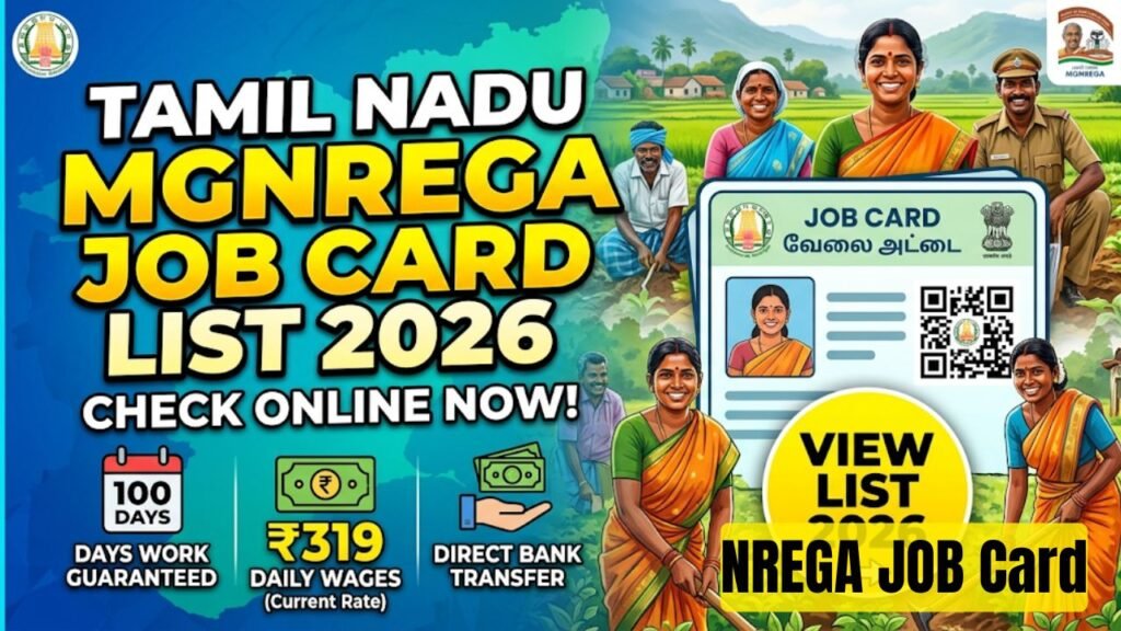 Tamil Nadu MGNREGA Job Card List 2026